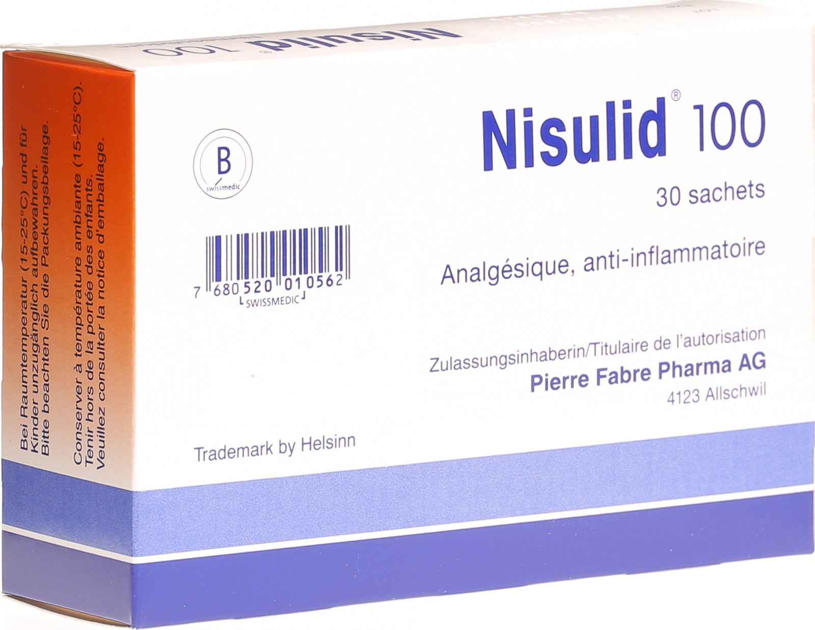 NISULID cpr 100 mg 30 pce