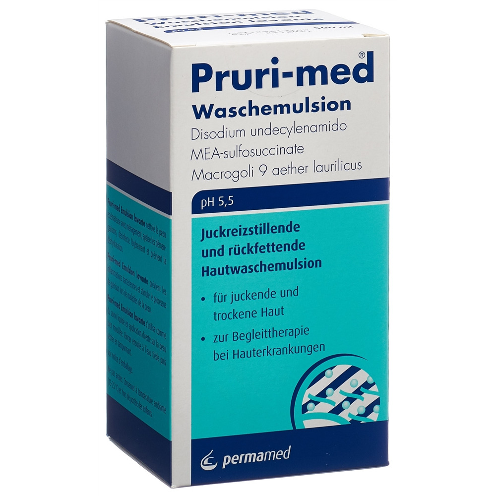 Pruri-med Hautwaschemulsion, Emulsion zur Anwendung auf der Haut