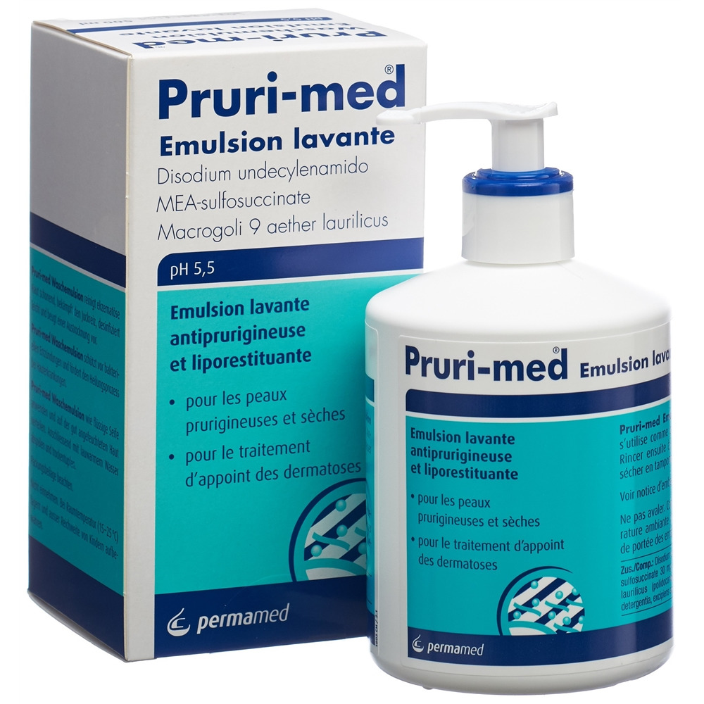 Pruri-med Hautwaschemulsion, Emulsion zur Anwendung auf der Haut