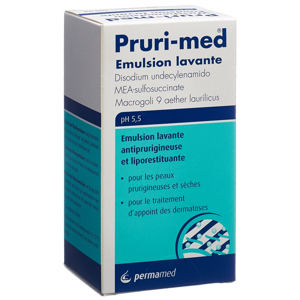 Pruri-med Hautwaschemulsion, Emulsion zur Anwendung auf der Haut