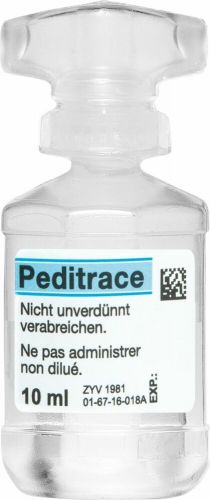 PEDITRACE conc perf 10 amp add 10 ml