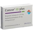 CONCOR 10 plus cpr pell 10/25 mg 30 pce