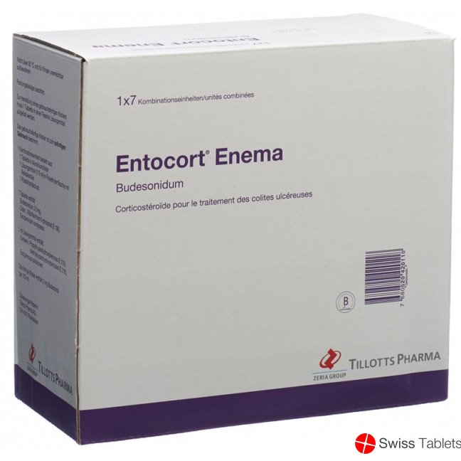 ENTOCORT Enema clistère solution + comprimés 7 pce