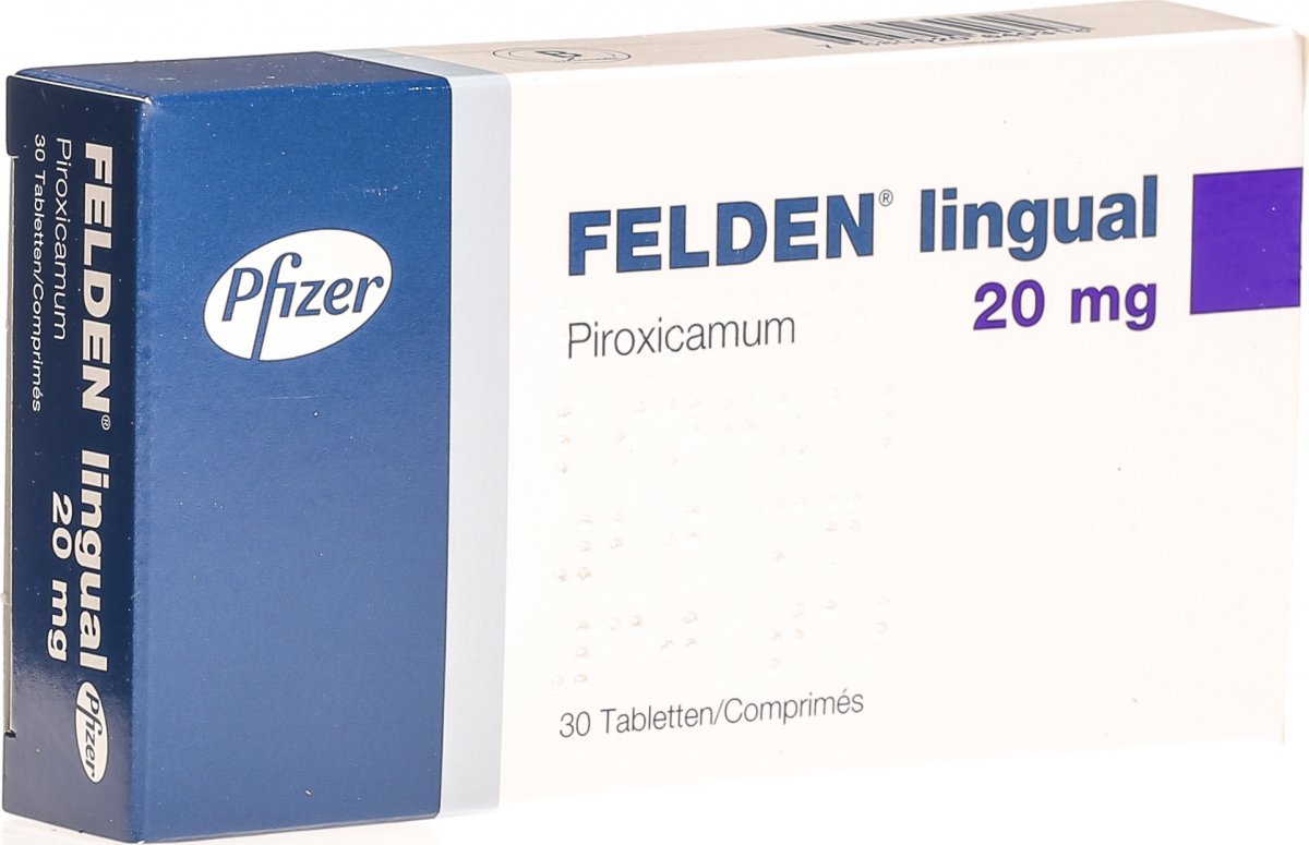 FELDEN lingual cpr 20 mg 10 pce