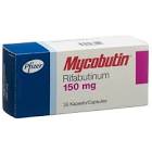 MYCOBUTIN caps 150 mg 30 pce