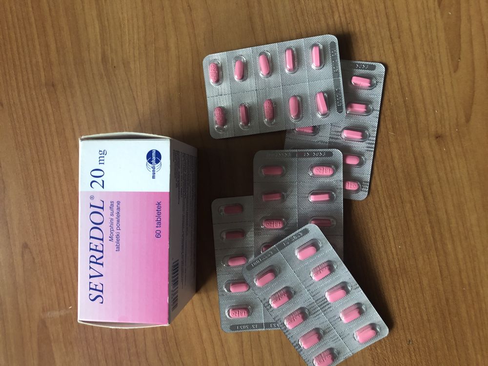 SEVREDOL cpr pell 20 mg 20 pce