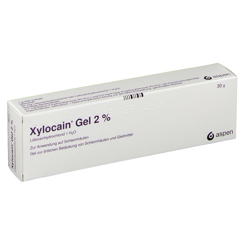 XYLOCAIN gel 2 % tb 30 g