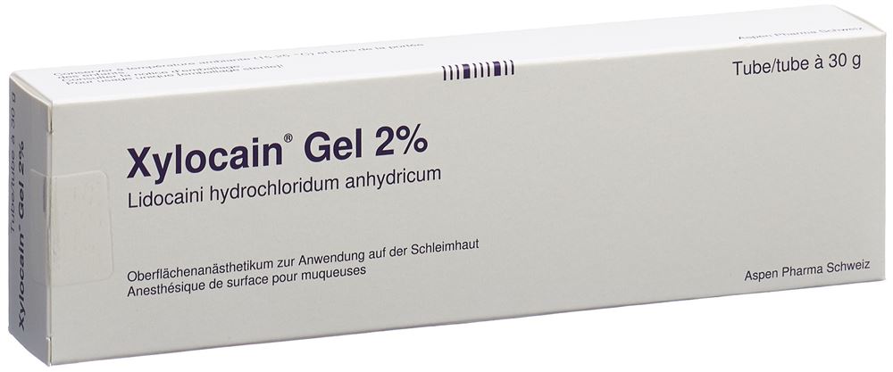 XYLOCAIN gel 2 % tb 30 g