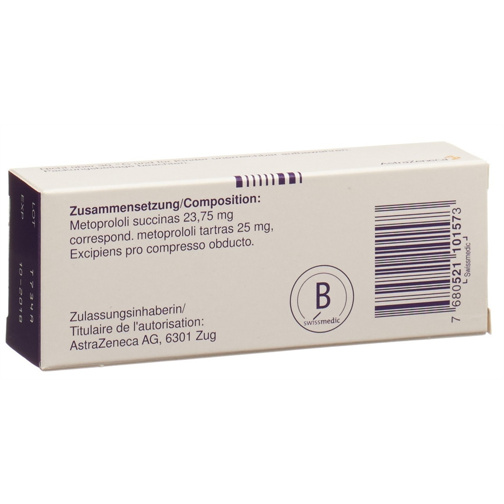 Beloc Zok 25 mg, Retardtabletten