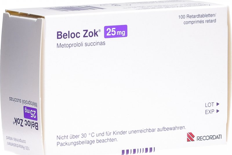 BELOC ZOK cpr ret 25 mg 100 pce