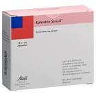 EPHEDRIN Streuli sol inj 50 mg/ml 100 amp 1 ml