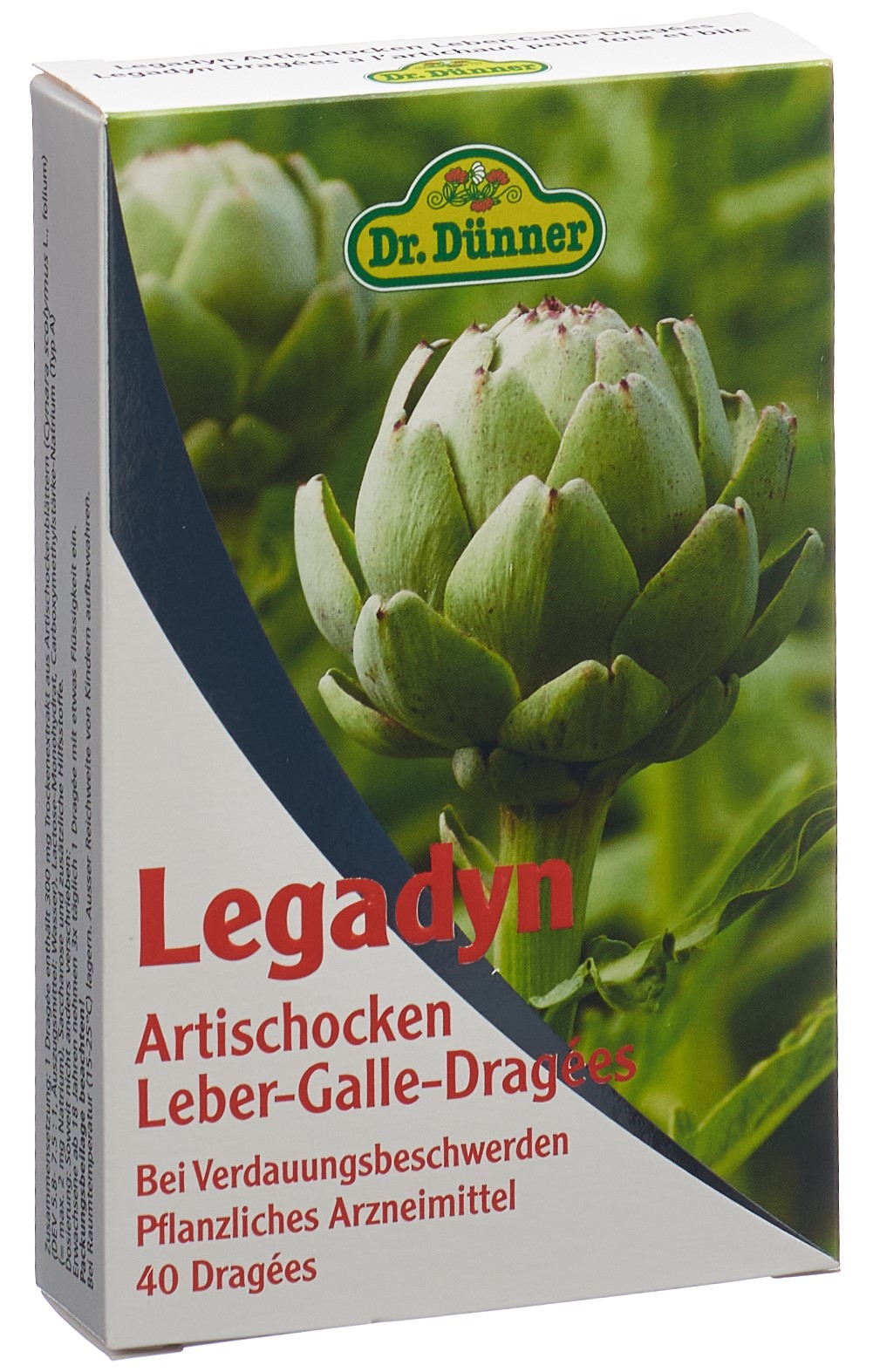 LEGADYN artichaut foie et bile drag 40 pce