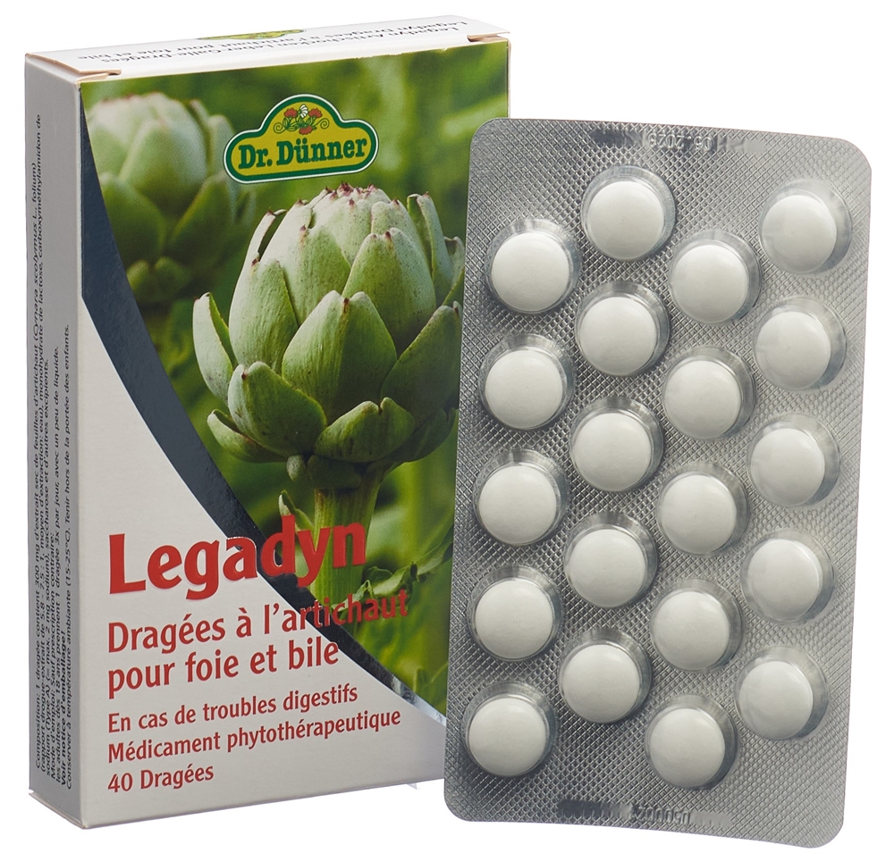 Legadyn Artischocken Leber-Galle-Dragées, Dragées