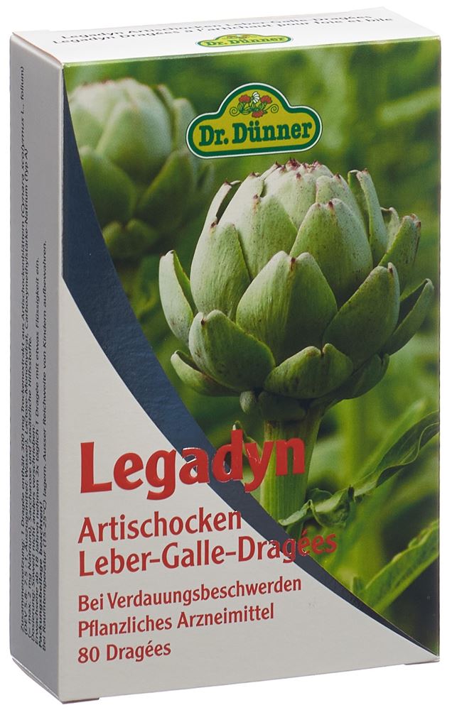 LEGADYN artichaut foie et bile drag 80 pce
