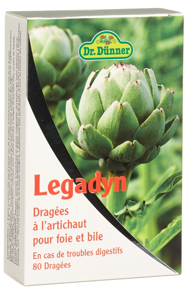 LEGADYN artichaut foie et bile drag 80 pce