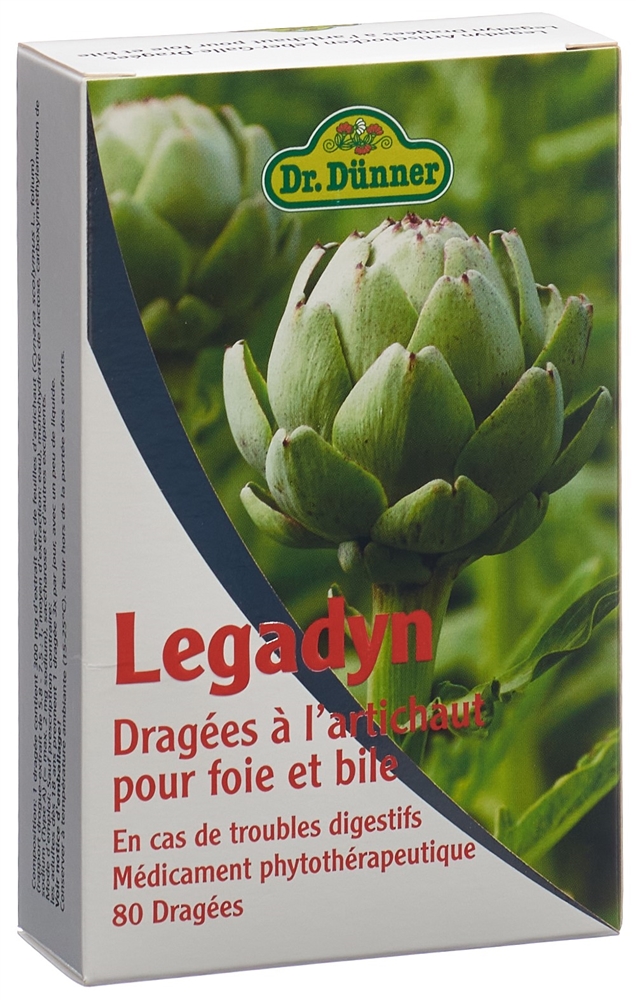 LEGADYN artichaut foie et bile drag 80 pce