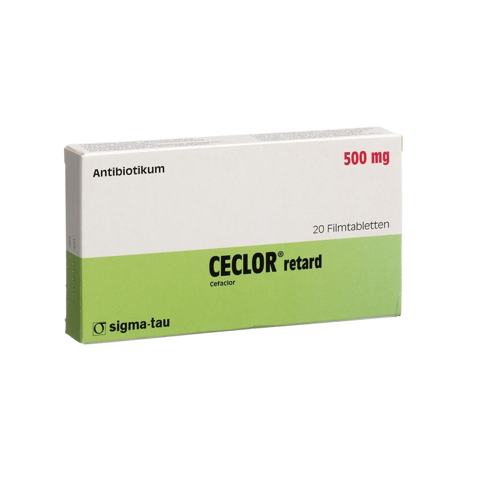 CECLOR retard cpr pell ret 500 mg 20 pce