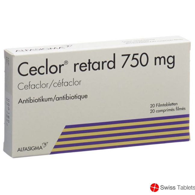 CECLOR retard cpr pell ret 750 mg 20 pce