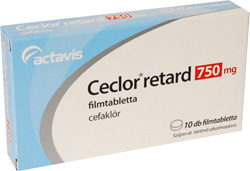 CECLOR retard cpr pell ret 750 mg 20 pce