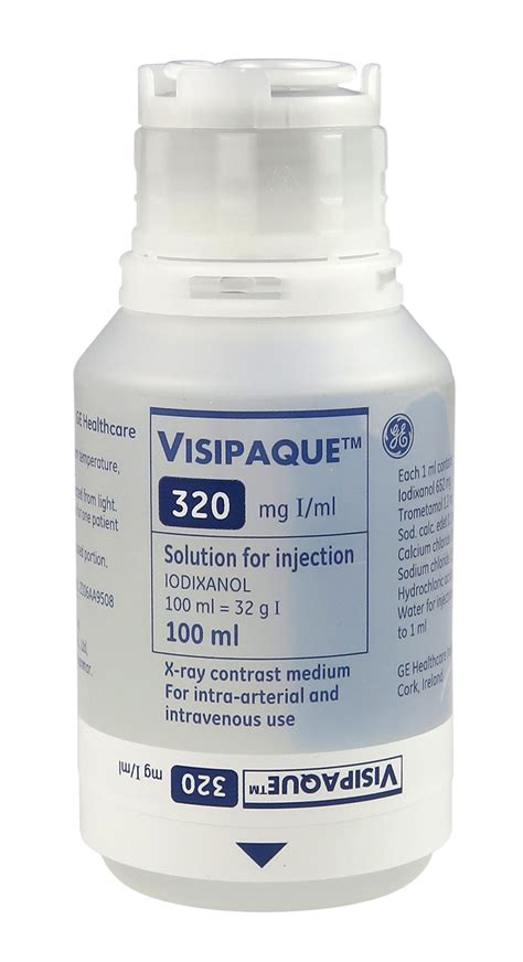 VISIPAQUE sol inj 320 mg/ml fl 20 ml