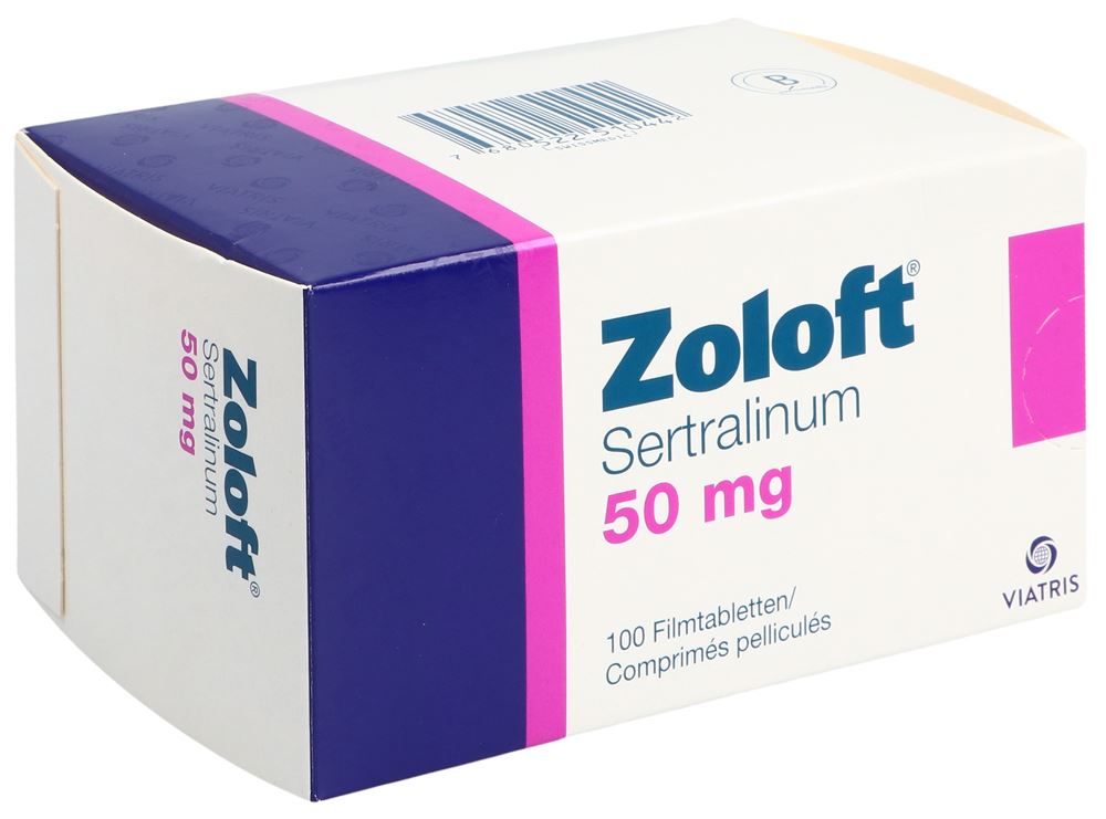 ZOLOFT cpr pell 50 mg 100 pce