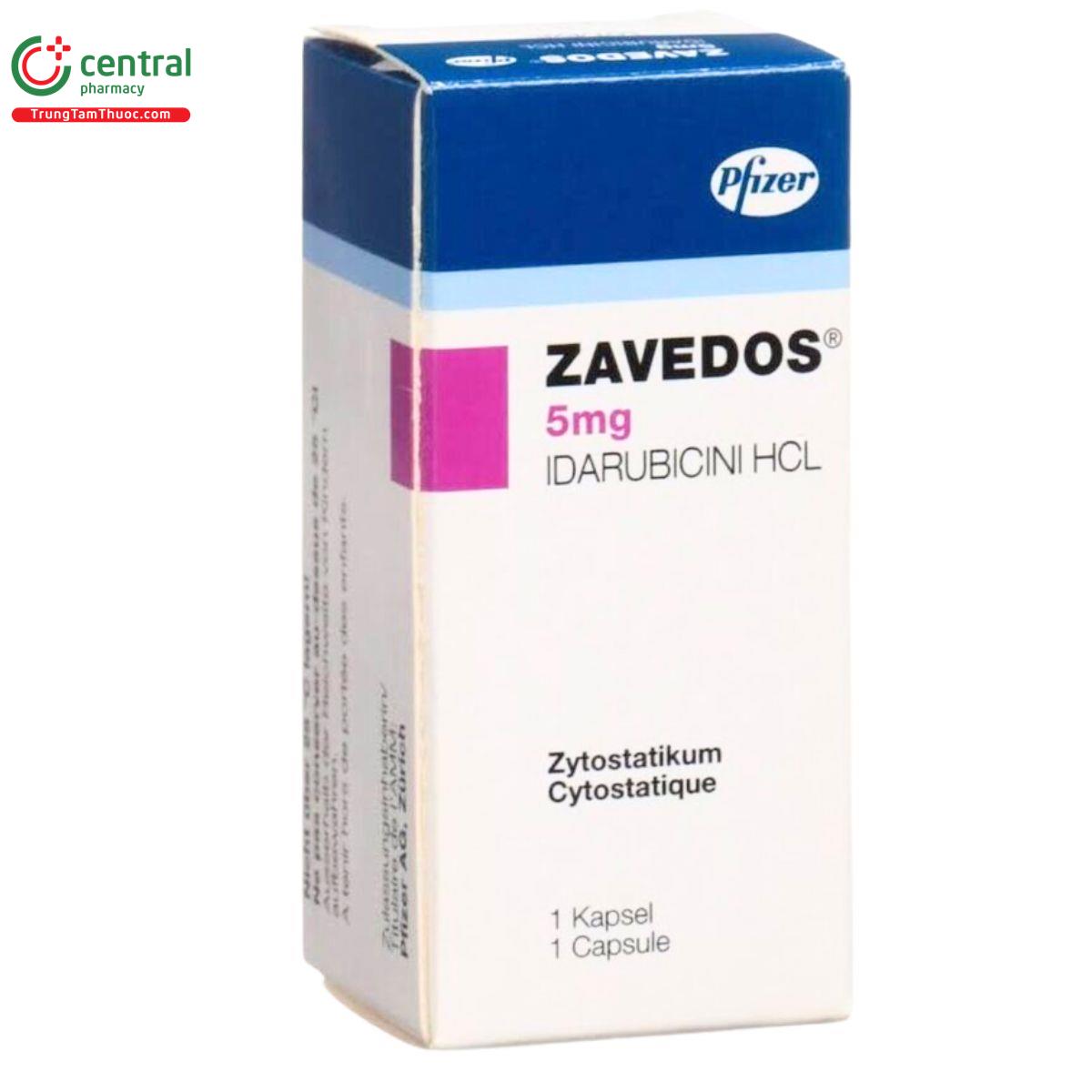 ZAVEDOS caps 5 mg fl