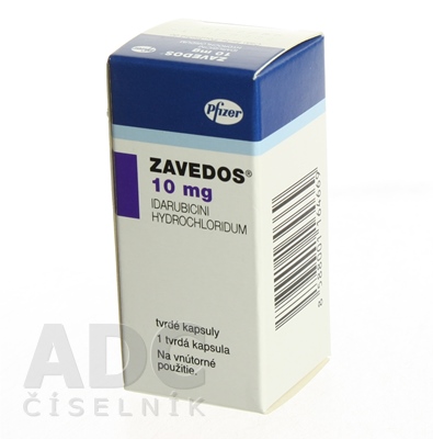 ZAVEDOS caps 10 mg fl