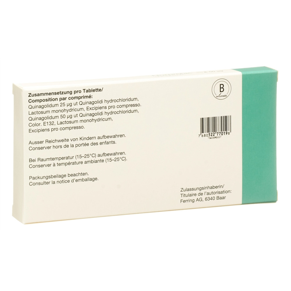 Norprolac Starter-pack, 25 ug + 50 ug, Tabletten