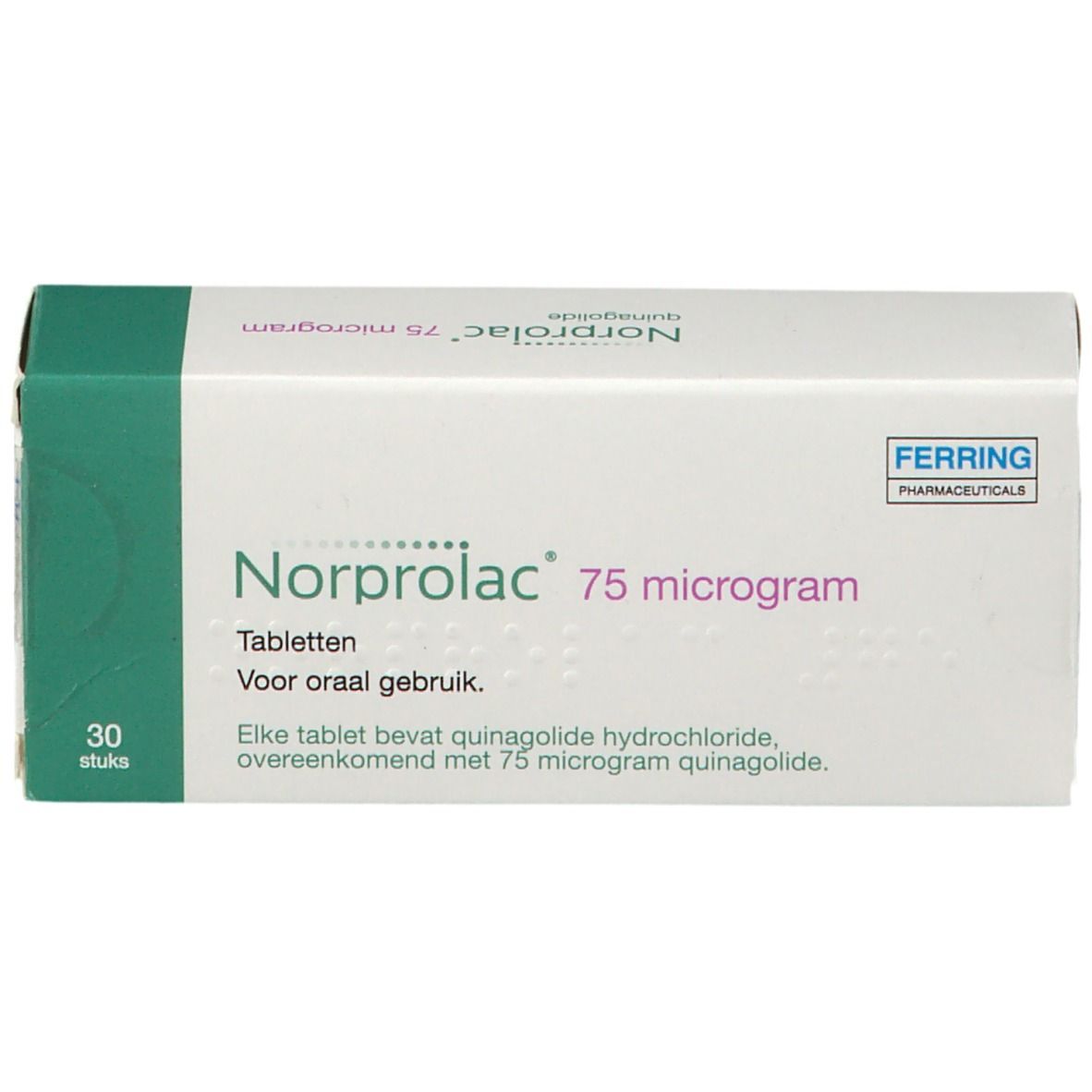 NORPROLAC cpr 75 mcg 30 pce