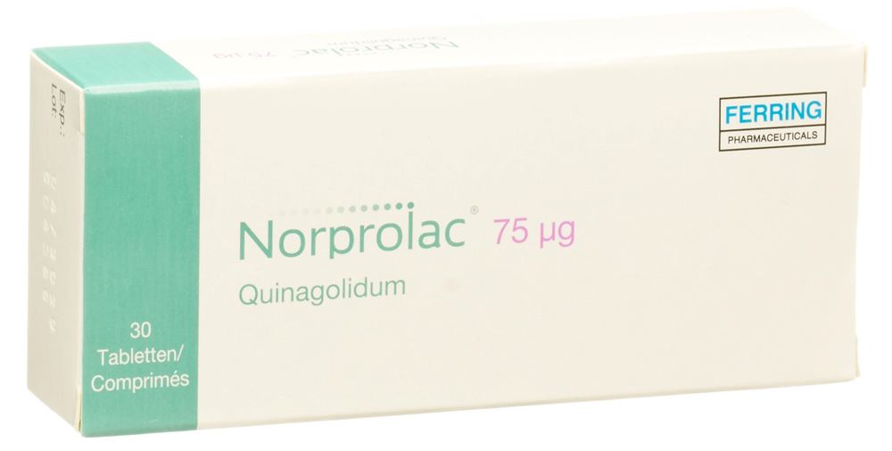 NORPROLAC cpr 75 mcg 30 pce