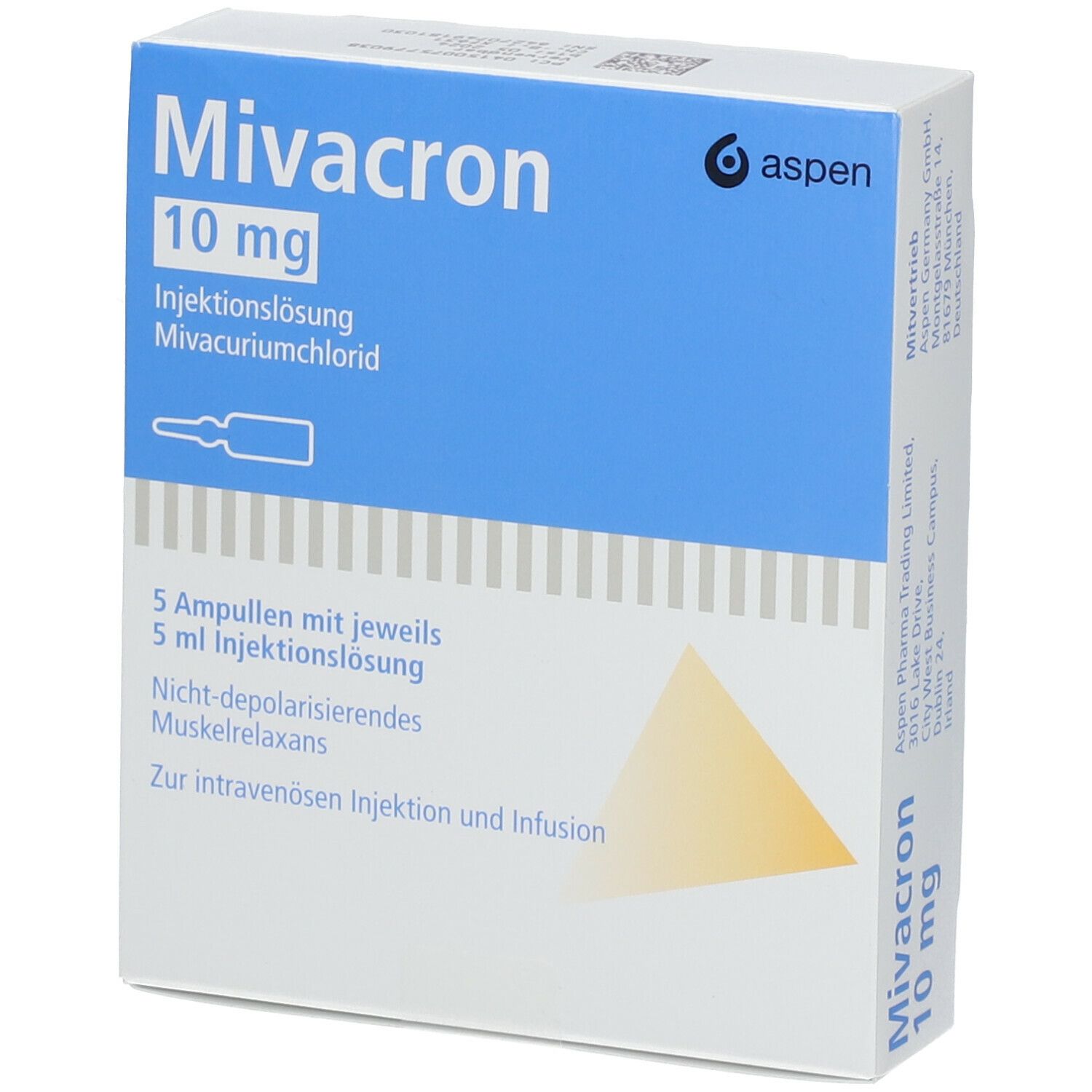 MIVACRON sol inj 10 mg/5ml 5 amp 5 ml