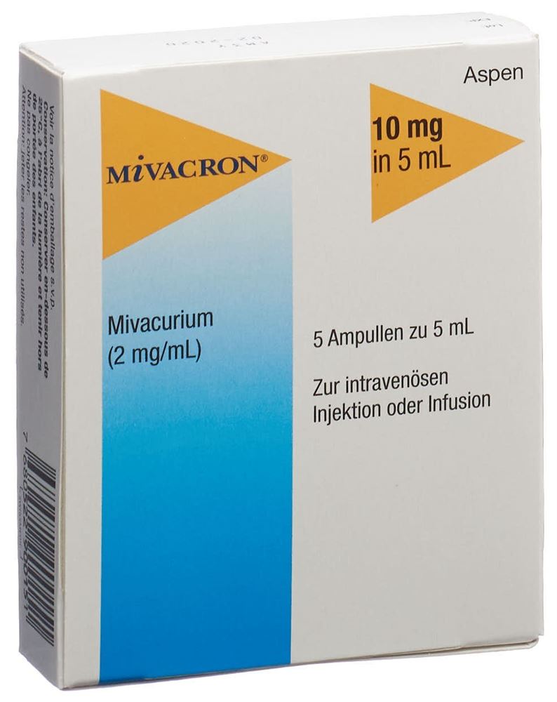MIVACRON sol inj 10 mg/5ml 5 amp 5 ml