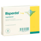 RISPERDAL cpr pell 1 mg 20 pce