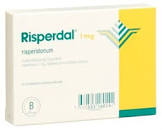 RISPERDAL cpr pell 1 mg 60 pce