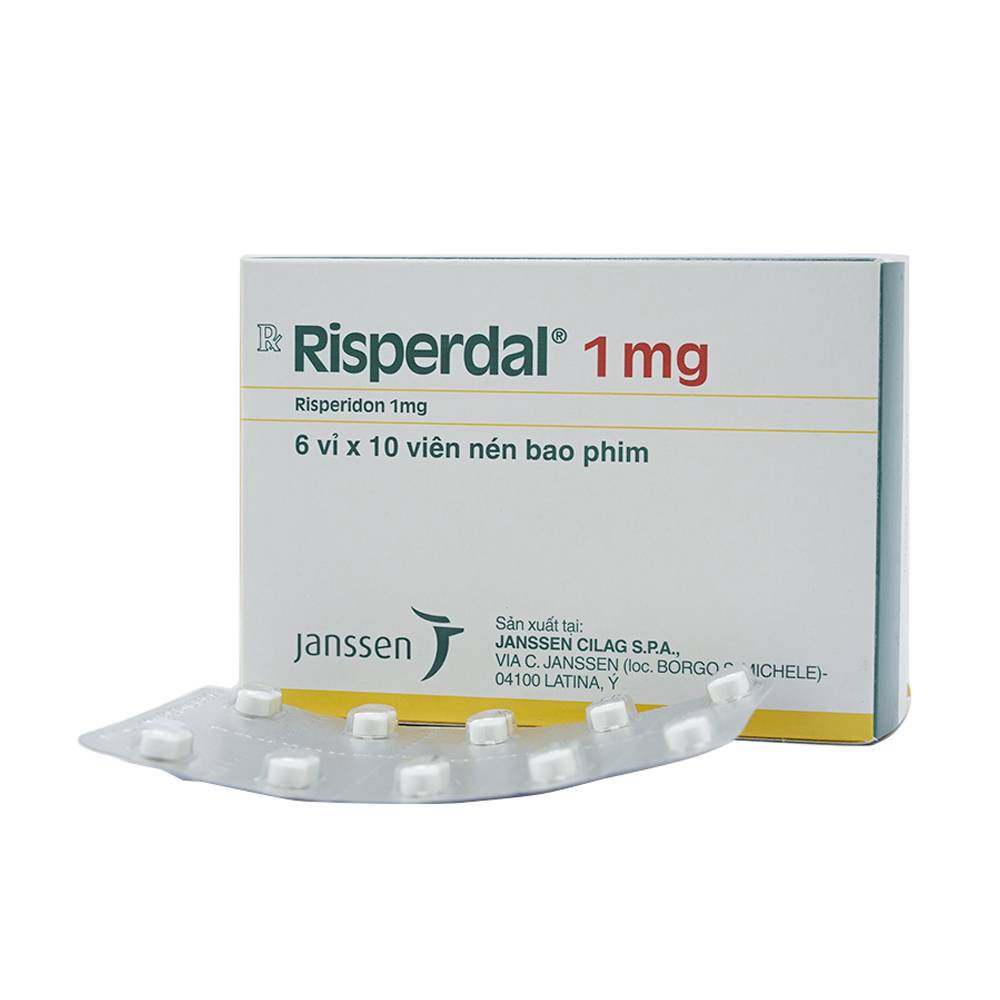 RISPERDAL cpr pell 1 mg 60 pce