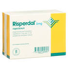 RISPERDAL cpr pell 3 mg 60 pce