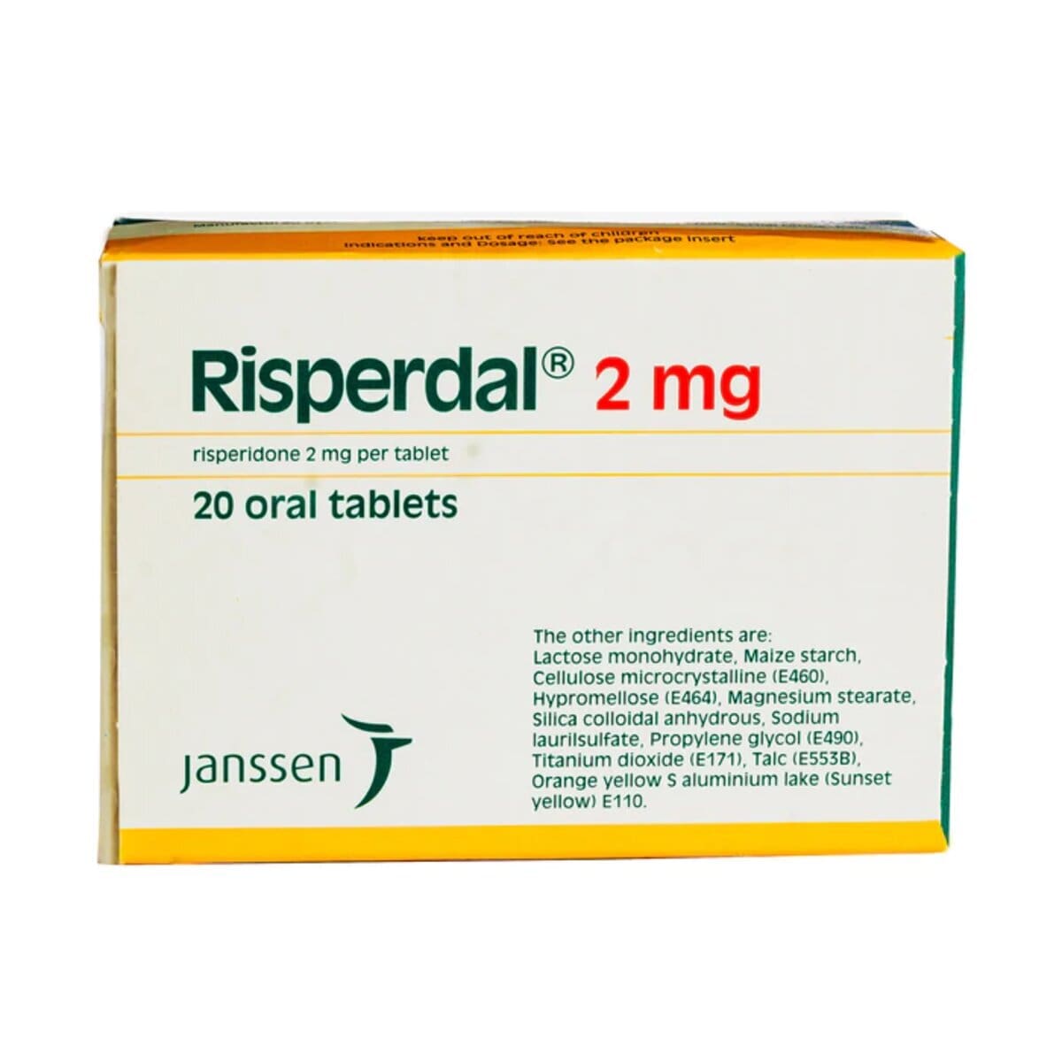 RISPERDAL cpr pell 3 mg 60 pce