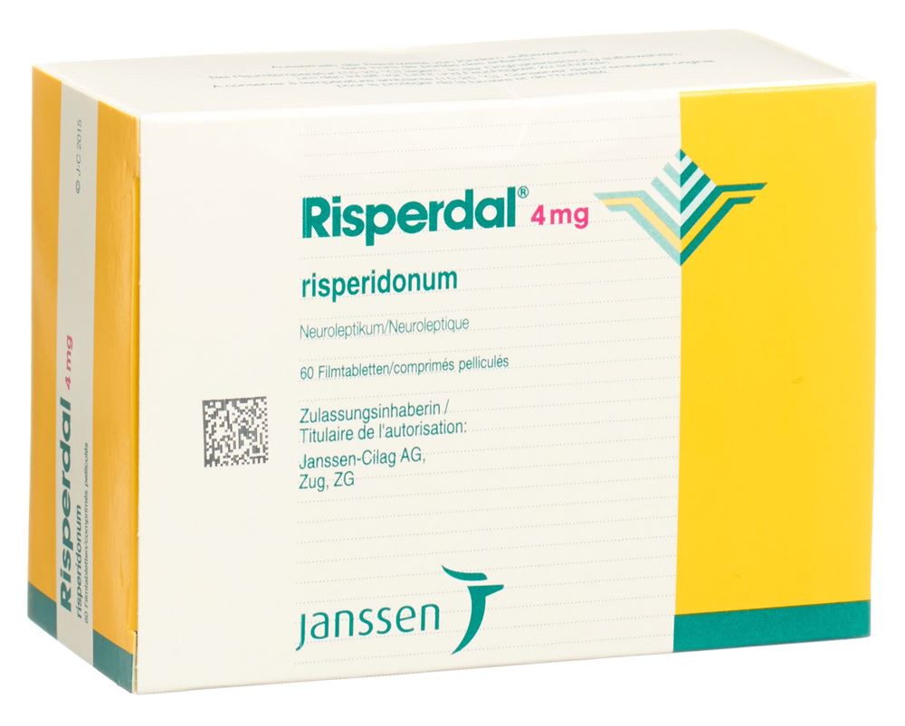 Risperdal 4 mg, Filmtabletten