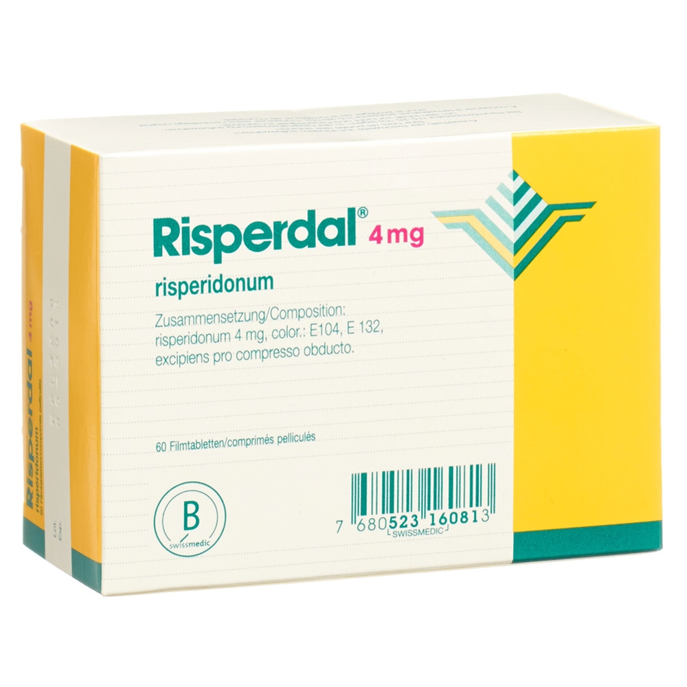 Risperdal 4 mg, Filmtabletten