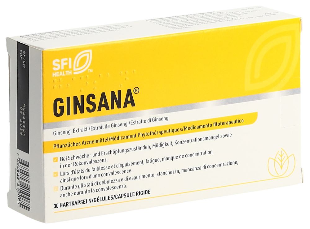 Ginsana, capsula rigida