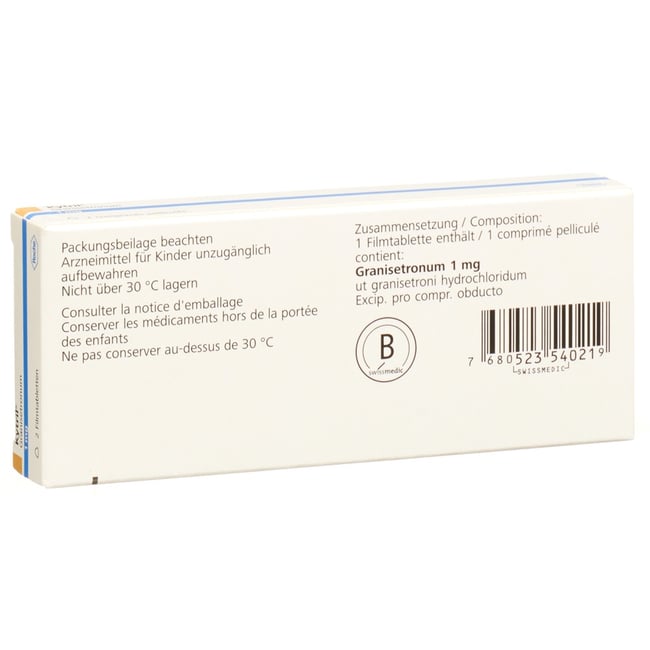 KYTRIL cpr pell 1 mg 2 pce