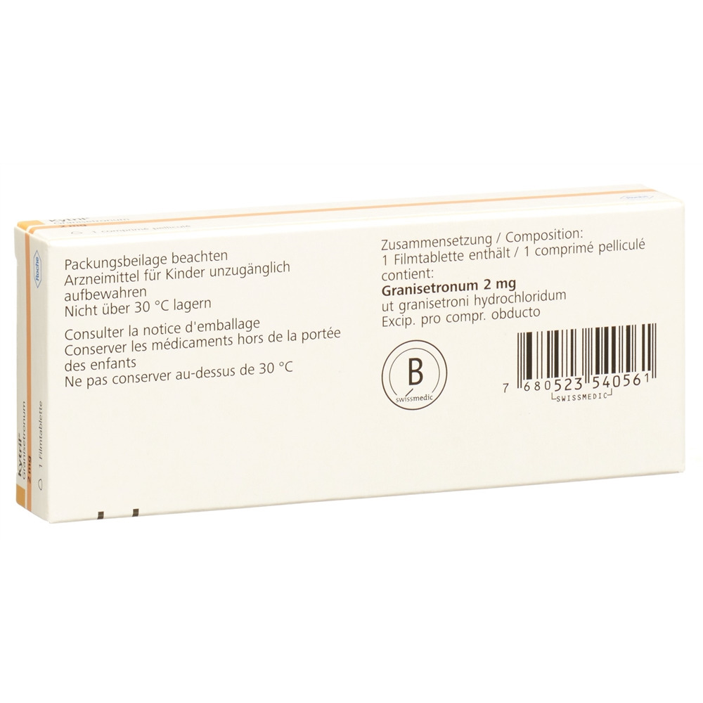Kytril 2 mg, Filmtabletten
