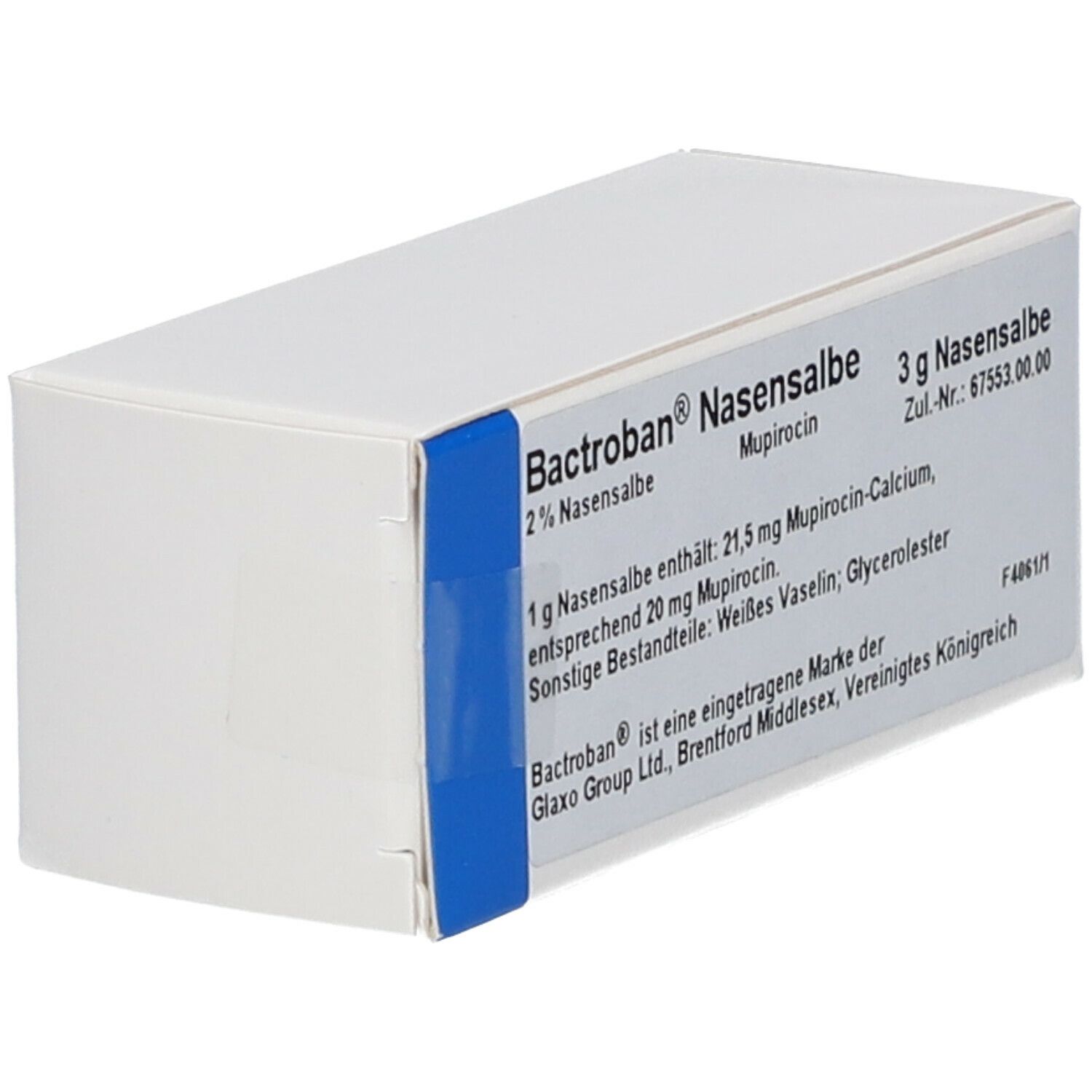 BACTROBAN Nasal ong nasal tb 3 g