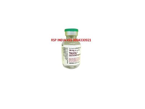 TAXOL conc perf 30 mg/5ml flac 5 ml