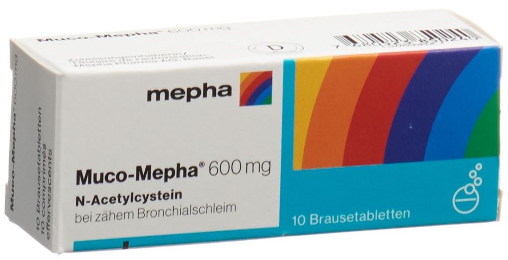 Muco-Mepha 600 mg, Brausetabletten