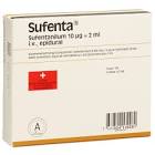 SUFENTA sol inj 10 mcg/2ml 5 amp 2 ml