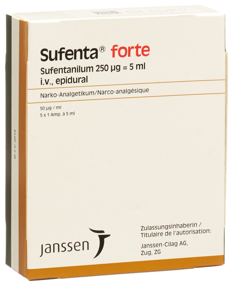 Sufenta forte, Injektionslösung