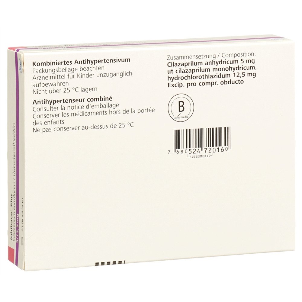 Inhibace Plus, Filmtabletten