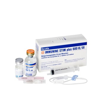 IMMUNINE STIM Plus subst sèche 600 UI c solv flac