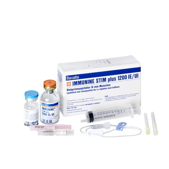 IMMUNINE STIM Plus subst sèche 1200 UI c solv flac